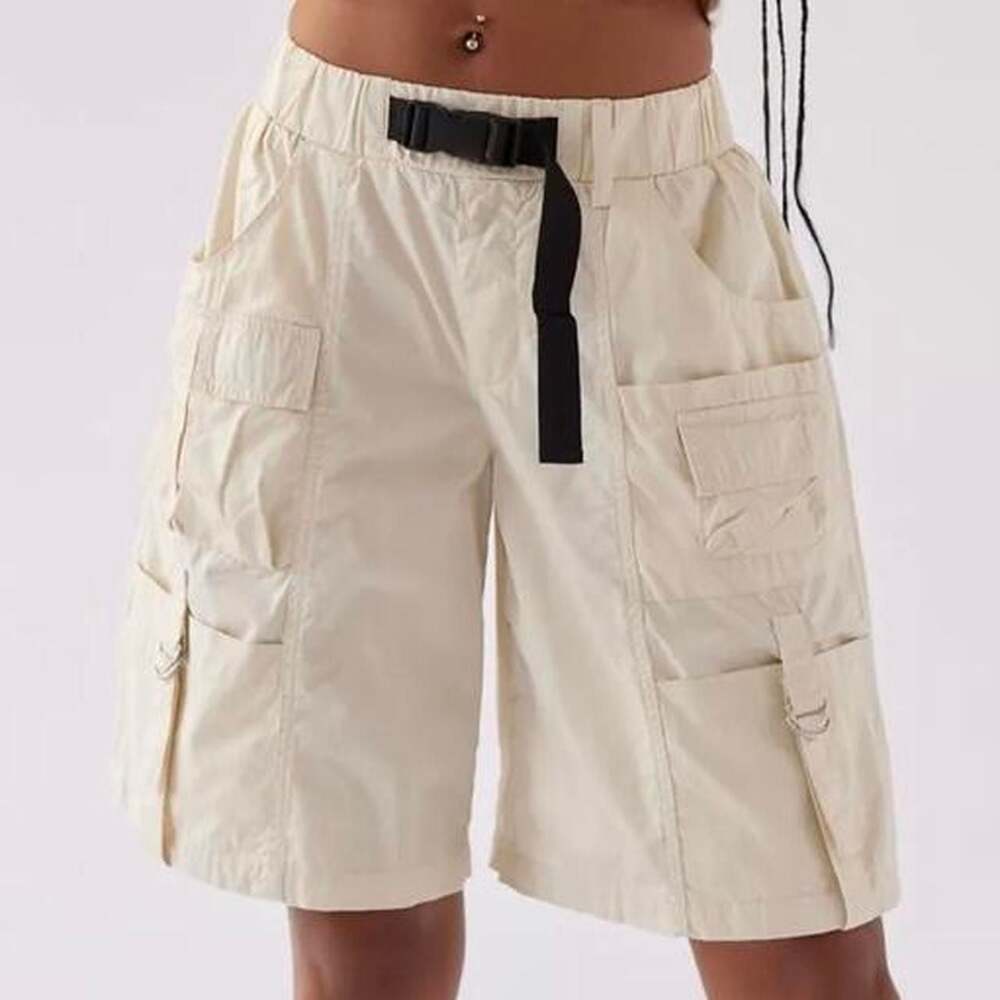 BDG Rory Cargo Shorts Cream Urban Outfitters Size Small